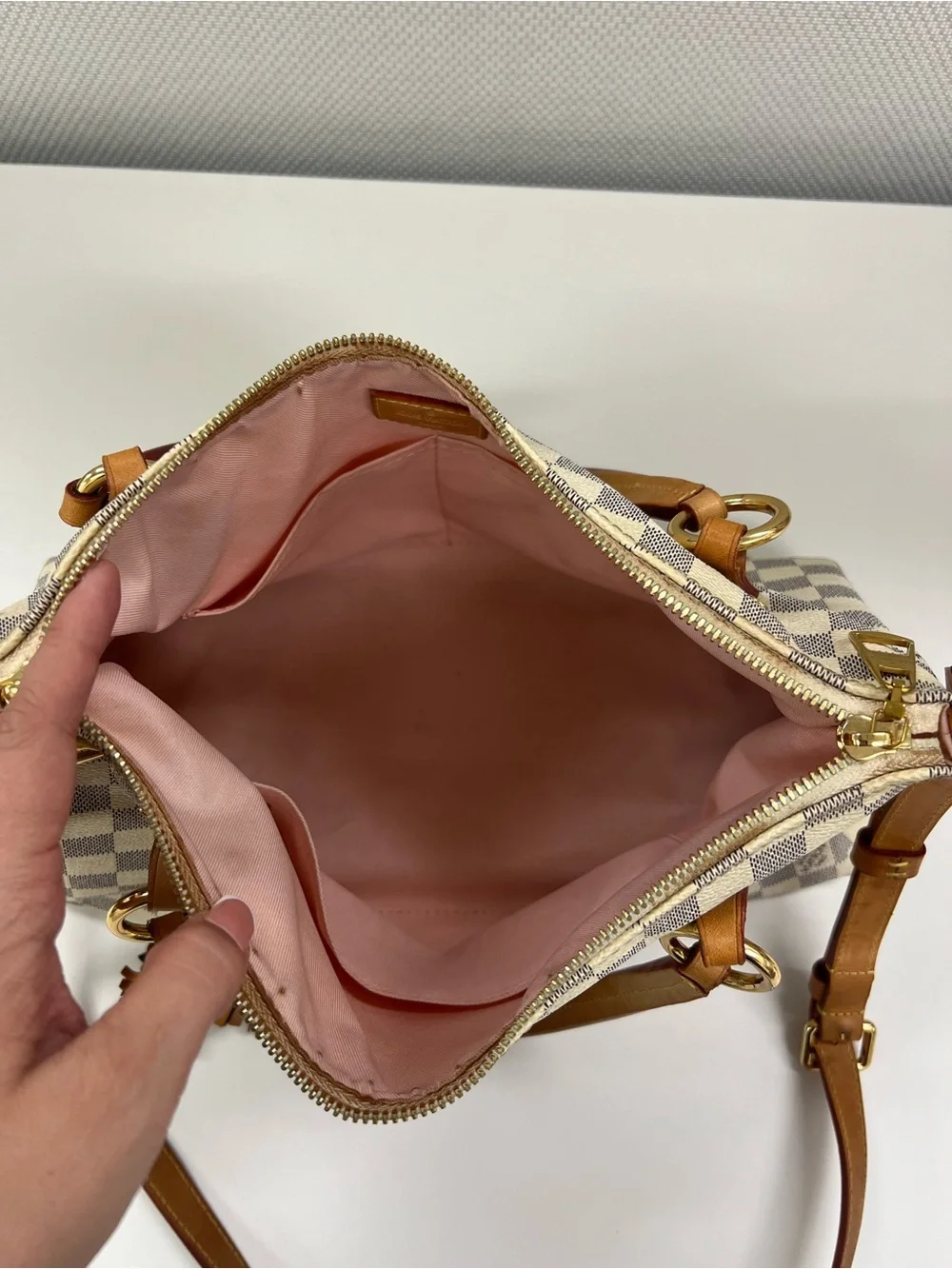 Louis Vuitton Damier Azur Lymington Bag